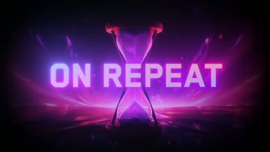 On Repeat (Lyric Visualizer)